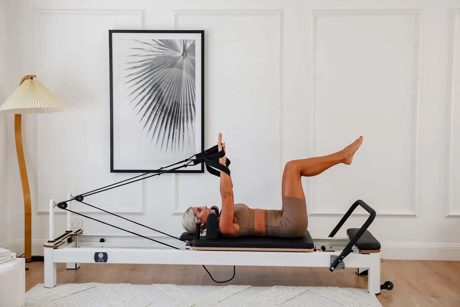 Affordable full-size Pilates reformer with studio performance